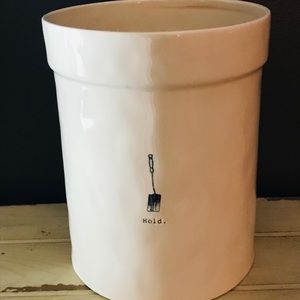 Rae Dunn Hold utensil canister